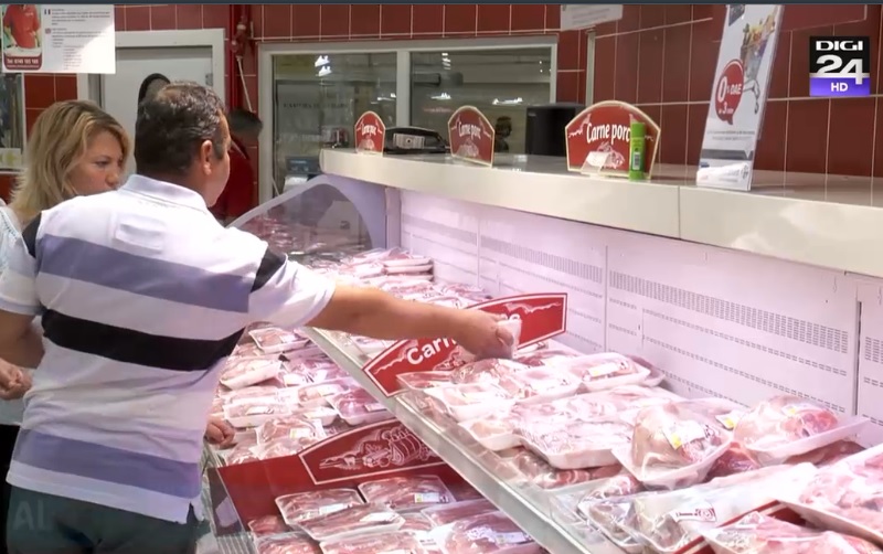 Pretul carnii in Romania, printre cele mai mici din UE