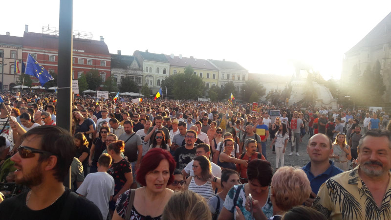 protest Cluj 1 100818