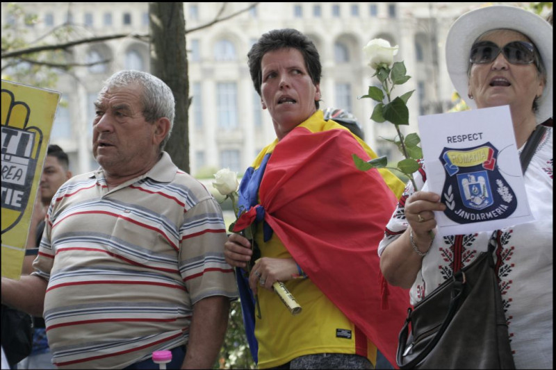 19protest pro jandarmi foto bogdan nica