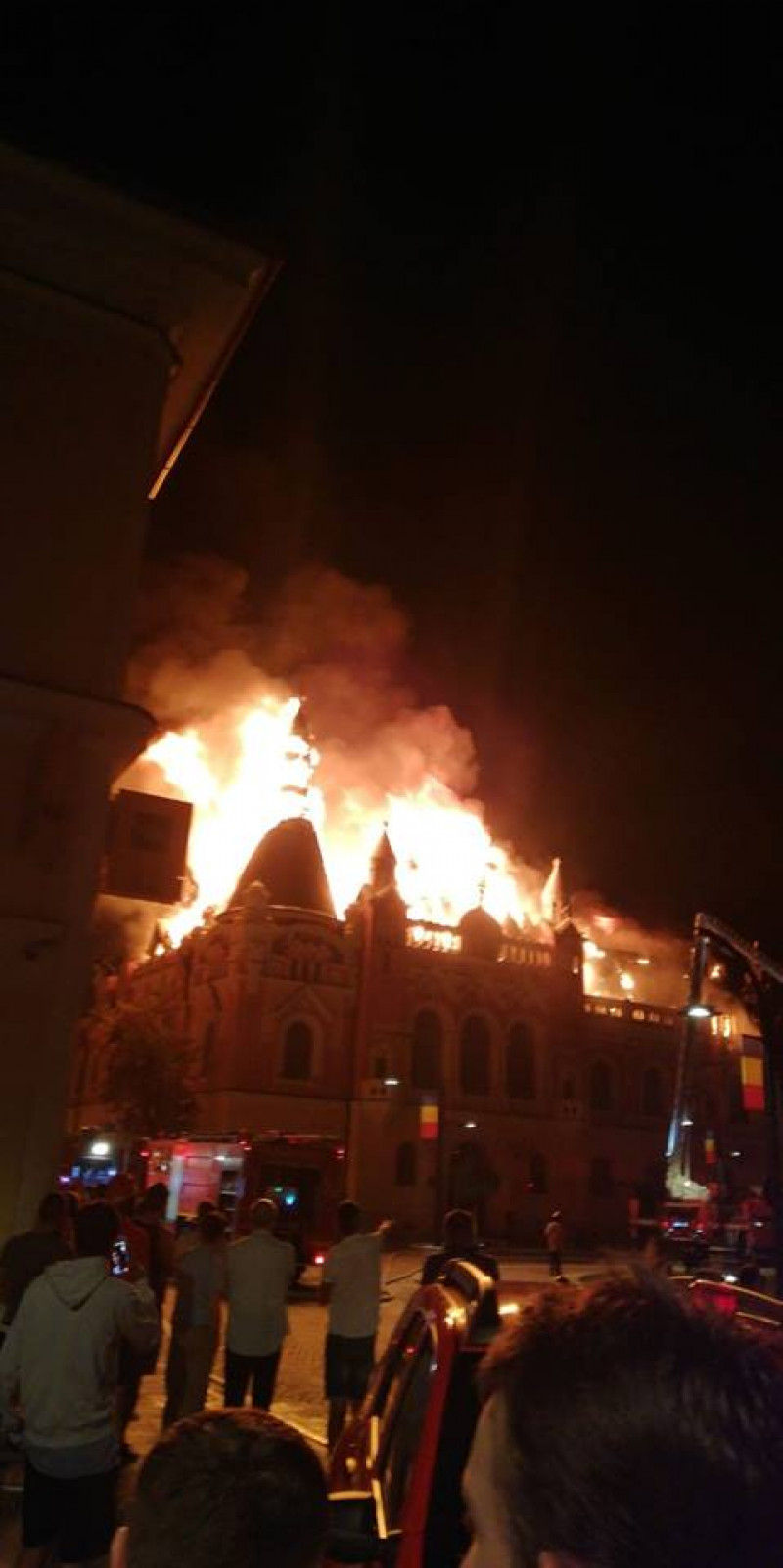 incendiu episcopie Greco Catolica Oradea2