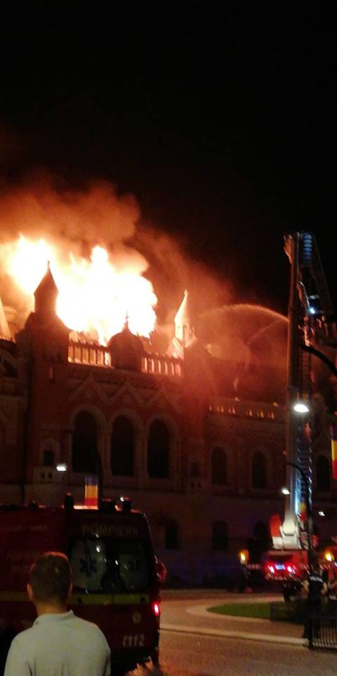 incendiu episcopie Greco Catolica Oradea3