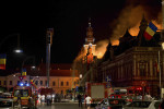 INCENDIU PALATUL EPISCOPAL ORADEA