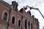 a doua zi dupa incendiu Episcopia Greco Catolica Oradea (18)