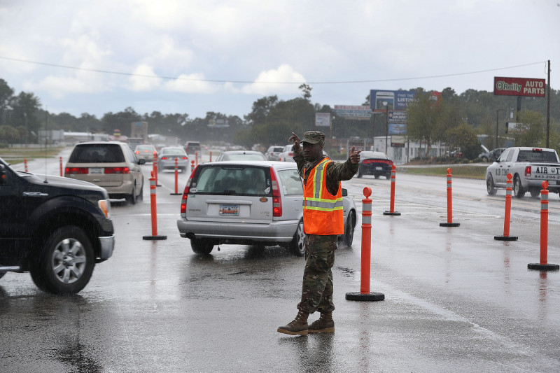 Carolinas Prepare As Hurricane Florence Approaches As Category 4 Storm