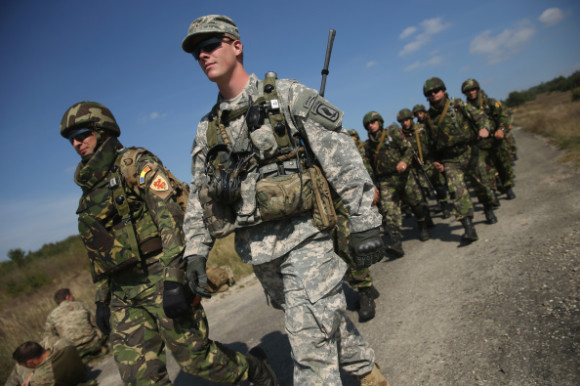 "Rapid Trident" Military Exercises In Western Ukraine