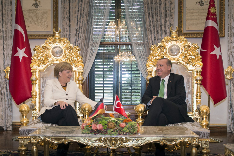 German Chancellor Angela Merkel Visits Turkey