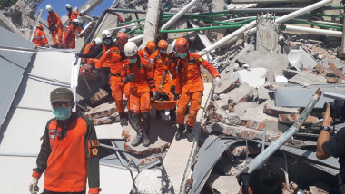 Tsunami and earthquake aftermath in Central Sulawesi, Indonesia