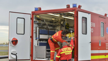 SMURD accident ambulanta autostrada masina ambulanta FB MAI