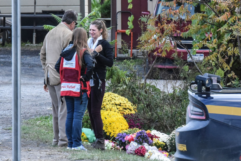 Local Residents Mourn 20 Victims Of Weekend Limousine Crash In New York State