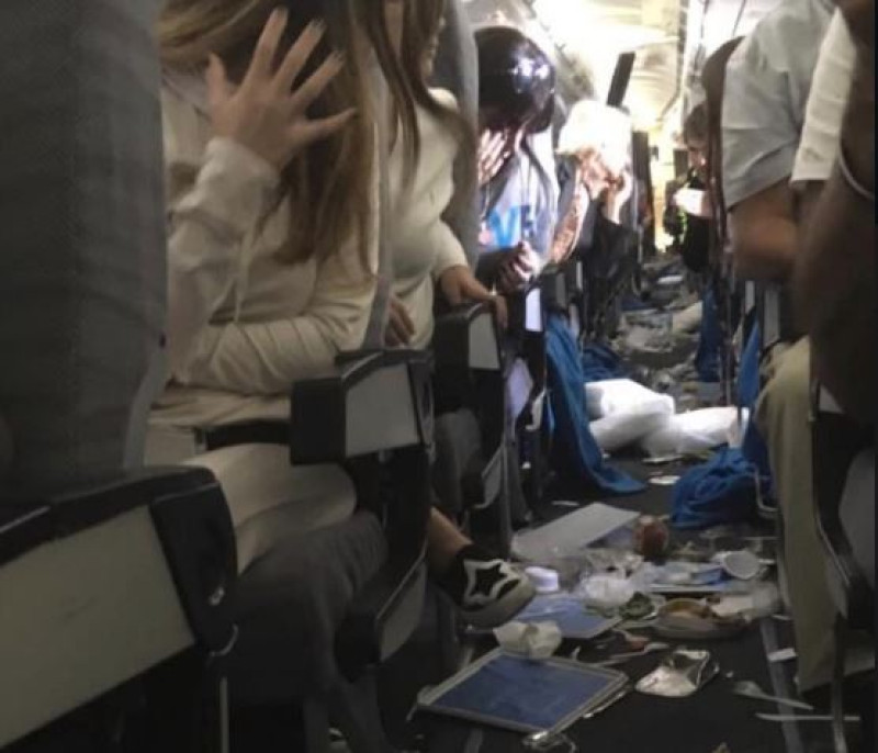 turbulente avion miami buenos aires_twitter