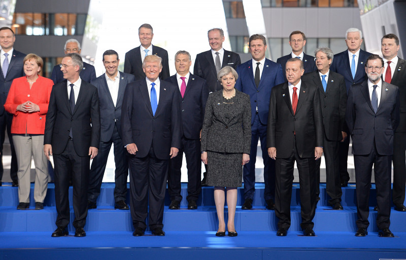 Leaders Meet For NATO Summit