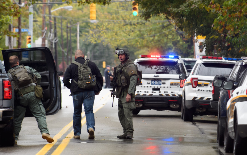 Shooter Opens Fire At Pittsburgh Synagogue