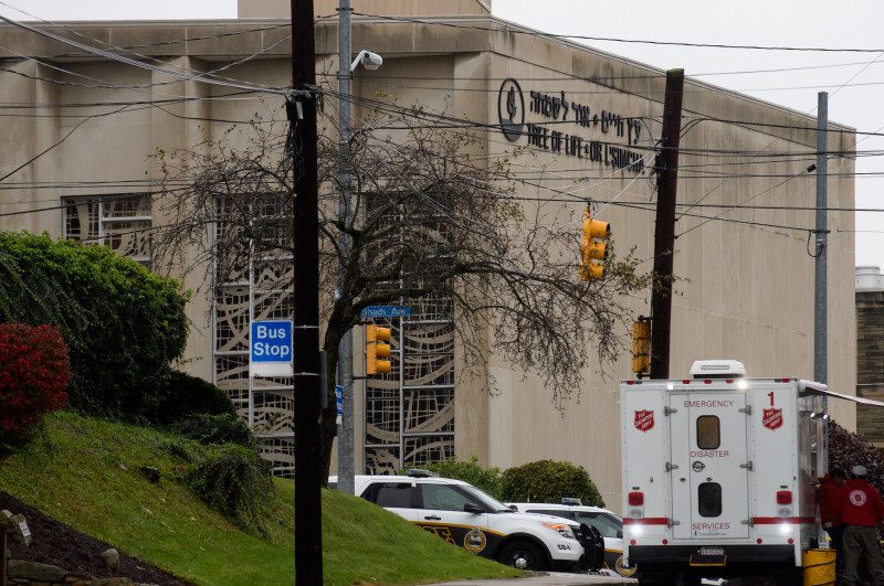 Shooter Opens Fire At Pittsburgh Synagogue