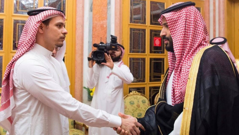Fiul lui Jamal Khasoggi si printul saudit