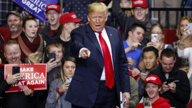 President Trump Holds Campaign Rally In Fort Wayne, Indiana