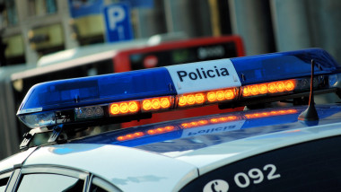 masina de politie din spania