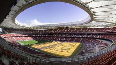 Stadion Wanda Metropolitano Madid vedere panoramica