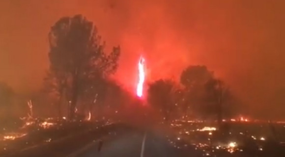 tornada de foc california