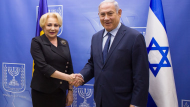 Viorica Dancila Benjamin Netanyahu_gov.ro