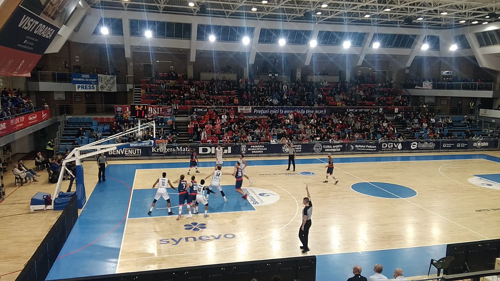 BASCHET. Campioana Romaniei, CSM CSU Oradea a pierdut pe propriul teren, 72-76, cu ZZ Leiden