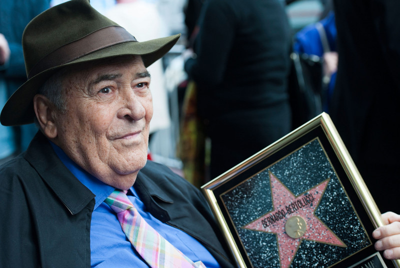 Director Bernardo Bertolucci Celebrates His Star On The Hollywood Walk Of Fame