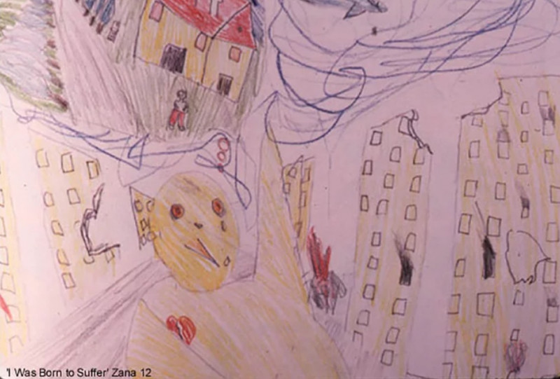 desene copii zone de conflict 3