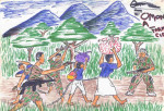 desene copii zone de conflict 4
