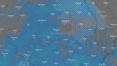 harta meteo romania