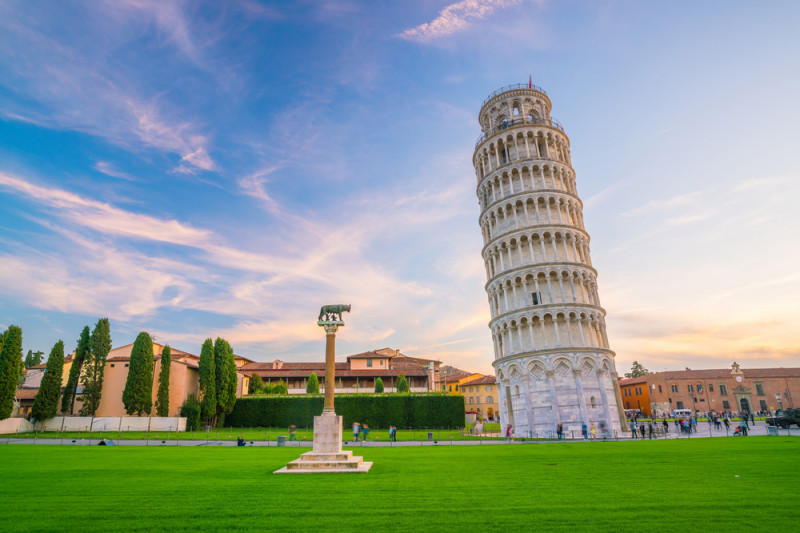turnul din pisa, italia