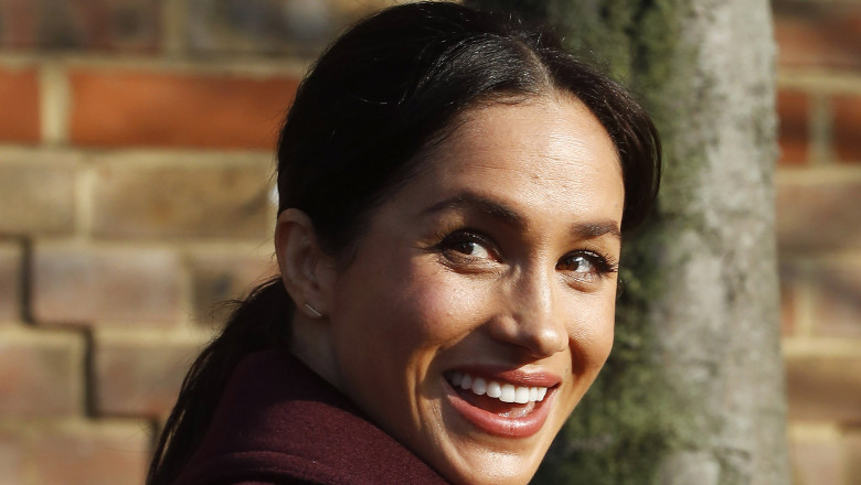 The Duchess Of Sussex Visits The Hubb Community Kitchen