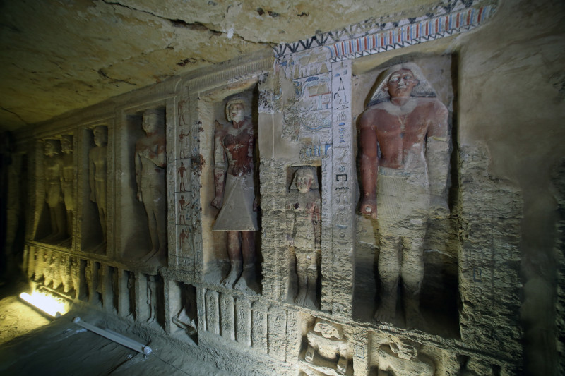 Mormantul preotului Wahtye din Egipt
