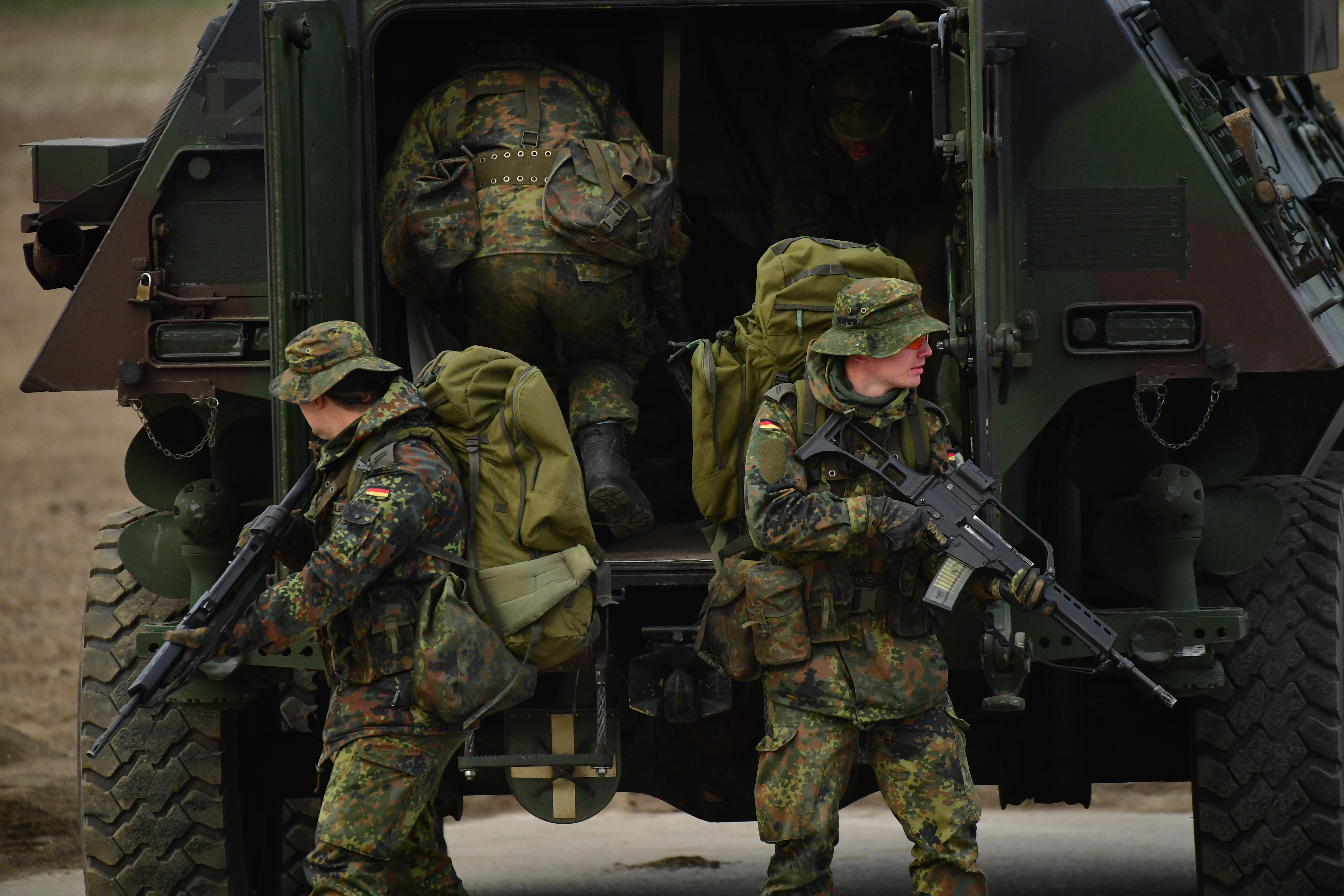 Exercițiu militar care simulează contracararea unui atac asupra ţărilor baltice