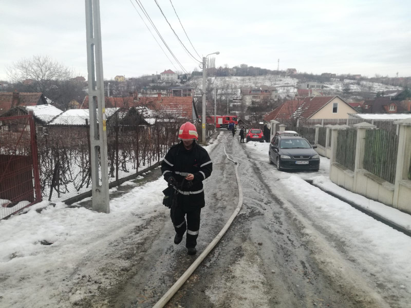 incendiu centru de plasament Oradea 170119 (3)