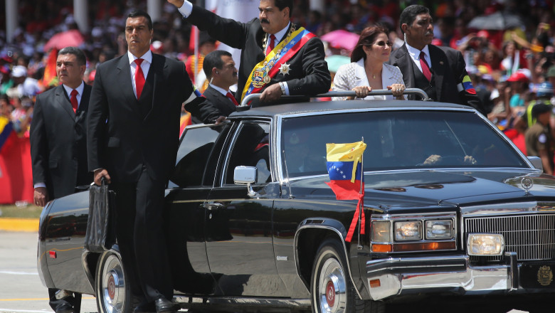 Venezuelans Loyal To Former President Hugo Chavez Mark One Year Anniversary Of His Death