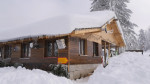 cabana la stana de vale iarna zapada