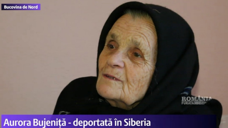 Aurora Bujeniță este o supraviețuitoare a deportărilor în Siberia. Mărturiile ei sunt cutremurătoare