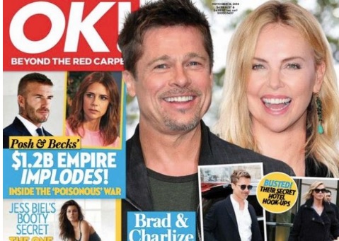 Brad Pitt si Charlize Theron, cel mai nou cuplu de la Hollywood?
