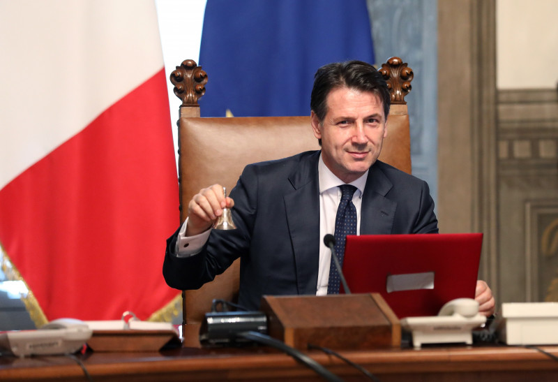 Prime Minister Designate Giuseppe Conte Presents New Italian Government