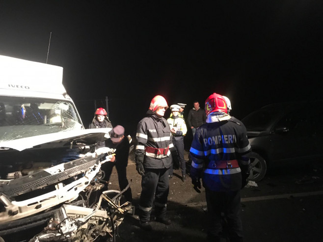 accident 3 morti Dumbraveni DN14 sursa IPJ Sibiu 1 060219