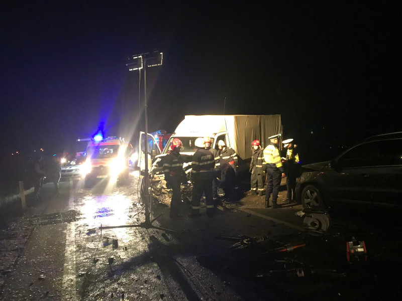 accident 3 morti Dumbraveni DN14 sursa IPJ Sibiu 3 060219