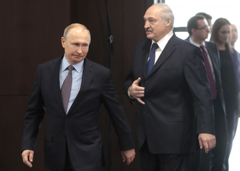 vladimir putin si Alexander Lukashenko