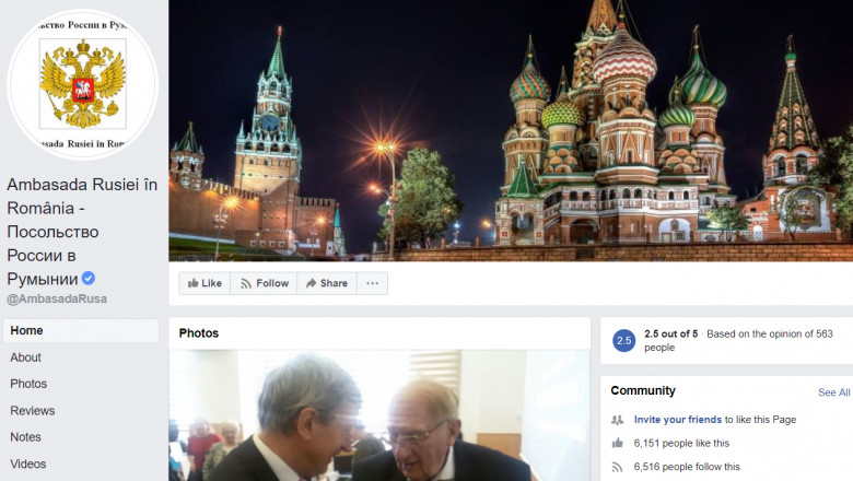facebook ambasada rusiei la bucuresti