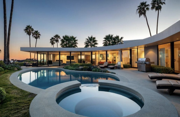 casa lui elon musk, brentwood, los angeles