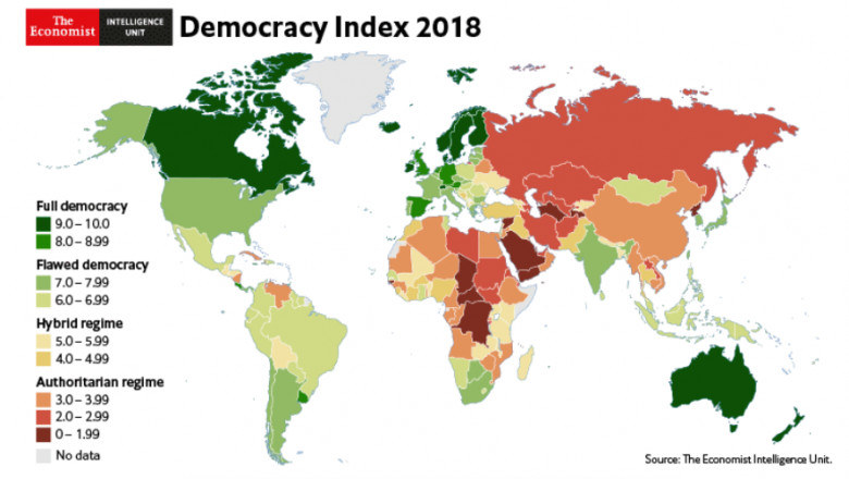 indexul democratiei 2018