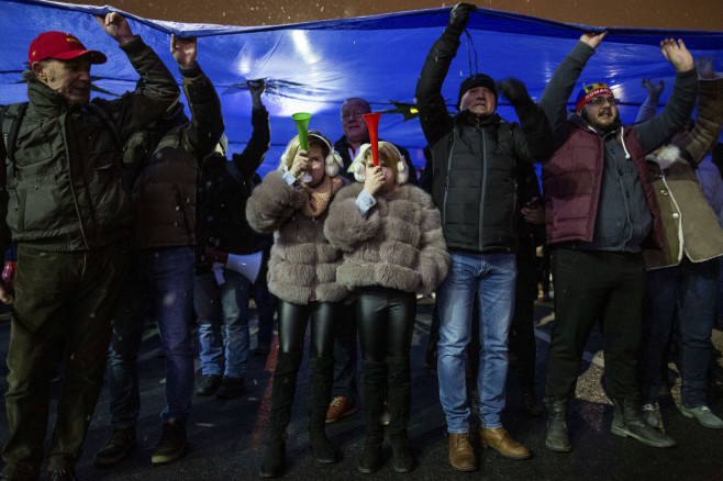 BUCURESTI - PIATA VICTORIEI - PROTEST - OUG 7 - 24 FEB 2019