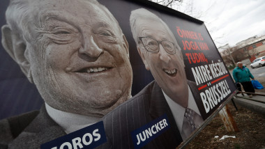 Hungary Launches Media Campaign Targeting EU And Soros 2:110:12:Getty