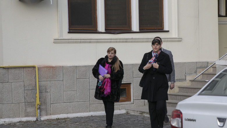 Laura Codruța Kovesi, iesire de la sectia speciala pentru magistrati