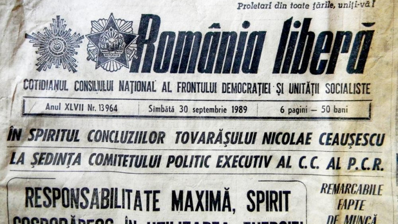 romania libera - 30 septembrie 1989 - obiecte in cautare de colectionari