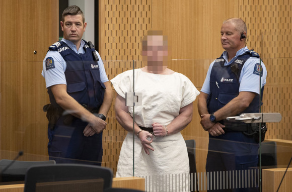Aftermath of an attack that killed 49 people at mosques in Christchurch
