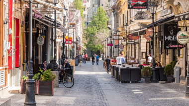 bucuresti primavara centru vechi